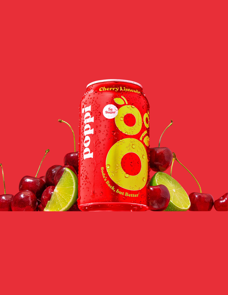 Cherry Limeade Poppi