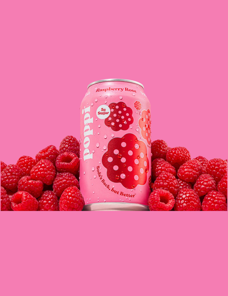 Raspberry Rose Poppi